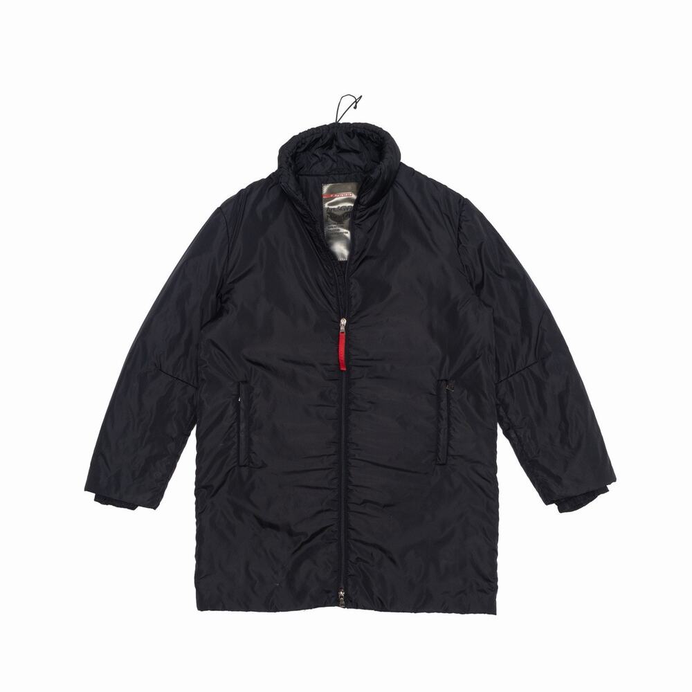 PRADA Sport Men’s Nylon Ski Tech Jacket Black Size: 48-M